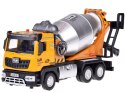 Auto budowlane Betoniarka samochód z dźwiękiem i światłem ZA5010