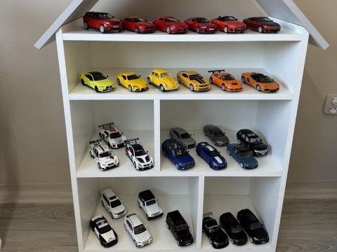 Auto metalowe model Lamborghini Aventador Roadster 1:32 interaktyw. ZA5053