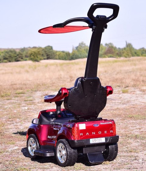 FORD RANGER JEŻDZIK, PCHACZ, KARMIDEŁKO,POJAZD NA AKUMULATOR, MIĘKKIE SIEDZENIE LAKIEROWANY/DKP01