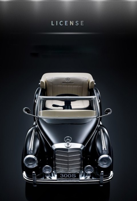 MERCEDES 300S DWA SILNIKI, , MIĘKKIE KOŁA, WOLNY START/ls618