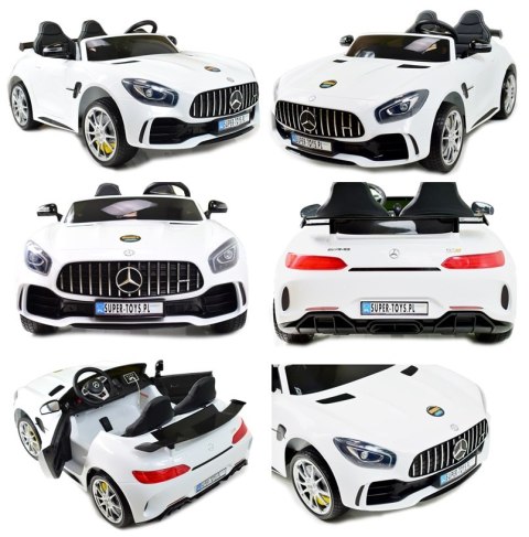 MERCEDES DWUOSOBOWY GT R, MIĘKKIE KOŁA EVA, MIĘKKIE SIEDZENIE FULL OPCJA/HL289