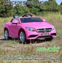 MERCEDES S63 AMG LICENCJA, MIĘKKIE KOŁA EVA FULL OPCJA, WOLNY START, MIĘKKIE SIEDZENIE/HL169