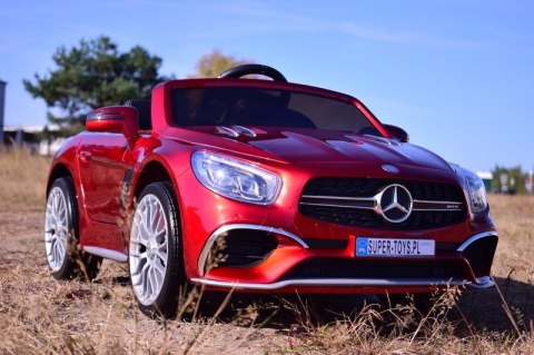 MERCEDES SL65 AMG PILOT, WOLNY START, WALIZKA DO AKUMULATORA , MP4 /XMX602