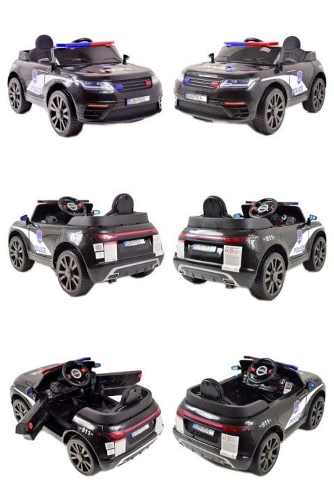 AUTO NA AKUMULATOR NAJNOWSZA POLICJA 4X4, KOGUTY , DŹWIĘKI, PILOT/BLT-201