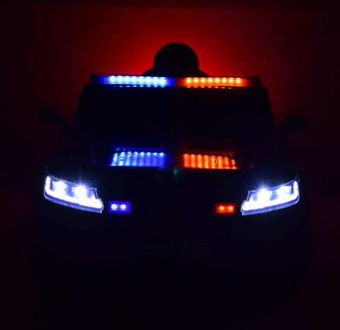 AUTO NA AKUMULATOR NAJNOWSZA POLICJA 4X4, KOGUTY , DŹWIĘKI, PILOT/BLT-201