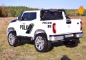 MERCEDES X LICENCJA POLICJA, 4X4 ,2x12V, MIĘKKIE KOŁA EVA, MIĘKKIE SIEDZENIE, 5 PUNKTOWE PASY /XMX606
