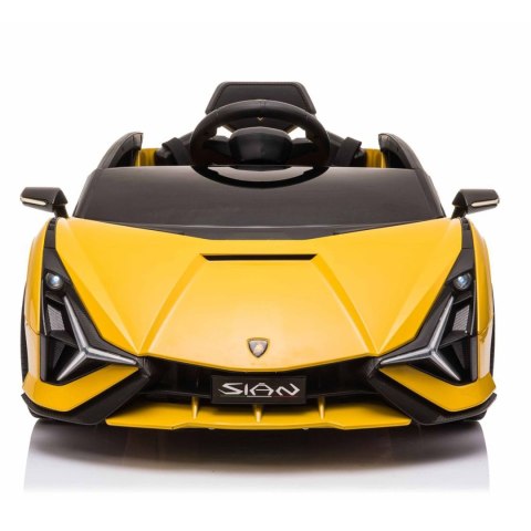 ORYGINALNE LAMBORGHINI SIAN, MIĘKKIE KOŁA, MIĘKKIE SIEDZENIE, FUNKCJA BUJANIA - FULL OPCJA /QLS6388