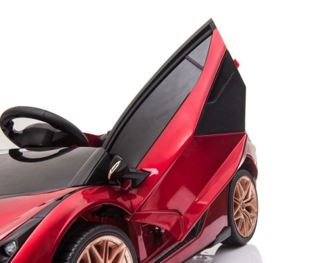 ORYGINALNE LAMBORGHINI SIAN, MIĘKKIE KOŁA, MIĘKKIE SIEDZENIE, LAKIER, 4x4, FUNKCJA BUJANIA - FULL OPCJA/QLS6388