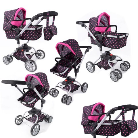 MEGA WÓZEK WIELOFUNCYJNY Z OBRACANYM PODWOZIEM 18 FUNKCJI HIT/9623