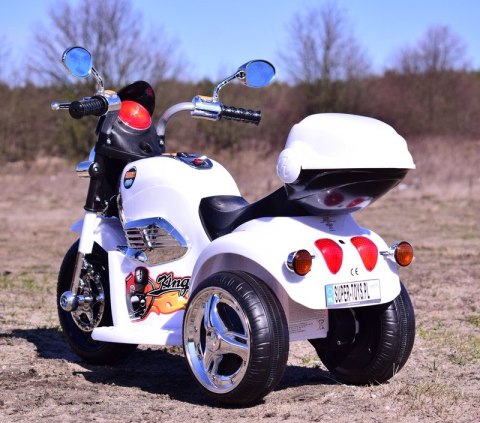 MOTOR CHOPPER STRIKE Z KUFERKIEM, KOGUTEM I POLICYJNYMI DŹWIĘKAMI/TR1508B