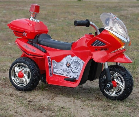 MOTOR, MOTOREK POLICYJNY Z KOGUTEM/WXE368