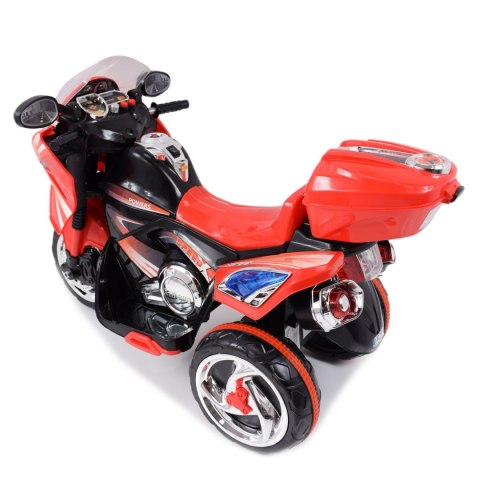 MOTOR ŚCIGACZ SUPERSTAR NEW DESIGN, DŹWIĘKI, ŚWIATŁA/WXE358D