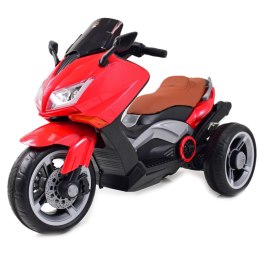 NAJNOWSZY SKUTER , 3 KOŁOWY, ŚWIĘCĄCE KOŁA, PANEL, DŹWIĘKI, SKÓRA/9188