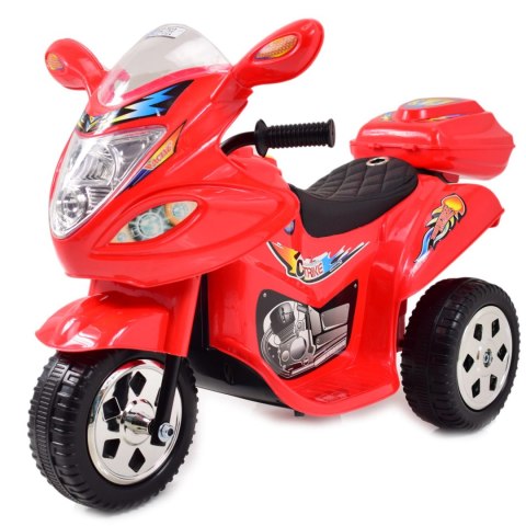 Motorek dla maluszka, dźwięki, światła, miękkie siedzenie/LL1188