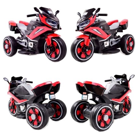 NAJNOWSZY WIELKI MOTOR MOTORCROSS - ŚWIECĄCE KOŁA ,PANEL, DŹWIĘKI /FB-618