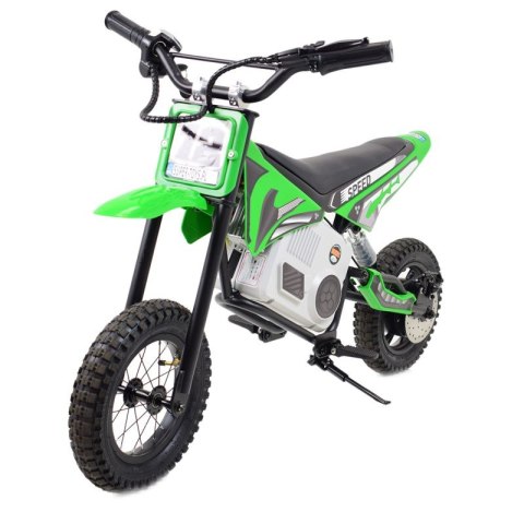 REWELACYJNY MOTOR CROSSOWY SPEED POMPOWANE KOŁA, STALOWA RAMA 36V/A9901