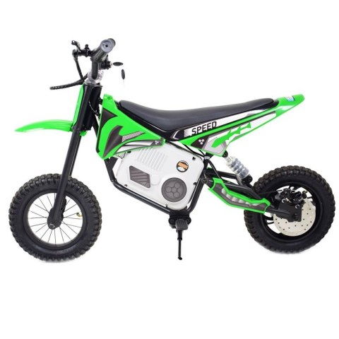 REWELACYJNY MOTOR CROSSOWY SPEED POMPOWANE KOŁA, STALOWA RAMA 36V/A9901