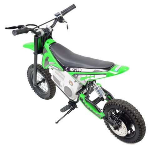 REWELACYJNY MOTOR CROSSOWY SPEED POMPOWANE KOŁA, STALOWA RAMA 36V/A9901