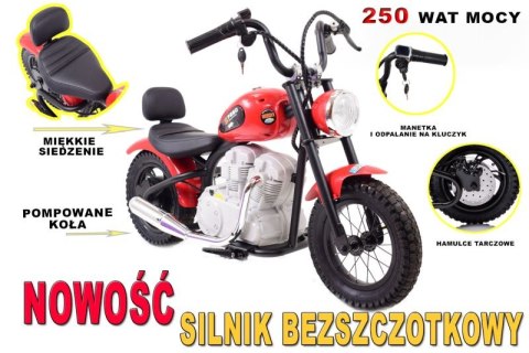 REWELACYJNY MOTOR SPEED 12 PLUS POMPOWANE KOŁA, STALOWA RAMA/A9902