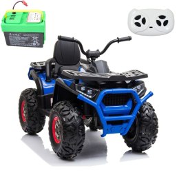 MEGA WIELKI QUAD, AMORTYZATORY, MIĘKKIE KOŁA, PILOT, WOLNY START, /XMX607