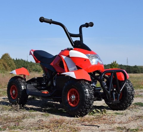 MEGA WIELKI QUAD, METALOWA KONSTRUKCJA, AMORTYZATORY, POMPOWANE KOŁA, LAKIER,GAZ W MANETCE, MIĘKKIE SIEDZENIE/6688