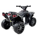 Quad na akumulator, miękkie koła EVA, miękkie siedzenie, dwa akumulatory, dźwięki/RBT570