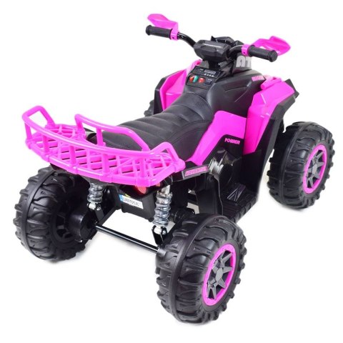 DUŻY QUAD N AKUMULATOR ADVENTURE, MIĘKKIE KOŁA, MIĘKKIE SIEDZENIE,PILOT/GTS1199