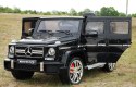 MERCEDES G63 AMG DWA SILNIKI, OTWIERA DRZWI MOCNY, MIĘKKIE KOŁA/HL168