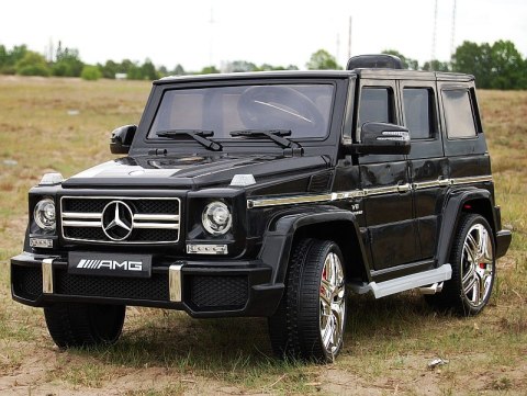 MERCEDES G63 AMG DWA SILNIKI, OTWIERA DRZWI MOCNY, MIĘKKIE KOŁA/HL168