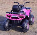Mega wielki quad na akumulator z pilotem, 4x4, miękkie koła/xmx607