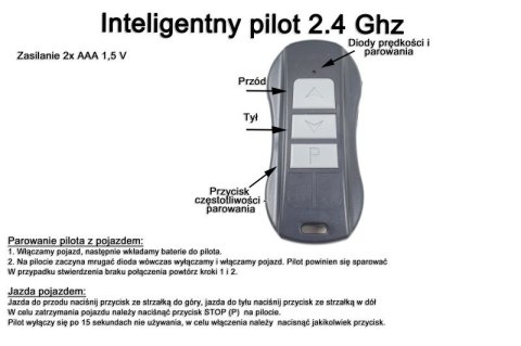QUAD NA AKUMULATOR EXPLORER - PILOT, IMITACJA WYDECHU, MIĘKKIE KOŁA, SKÓRA/GTS1155