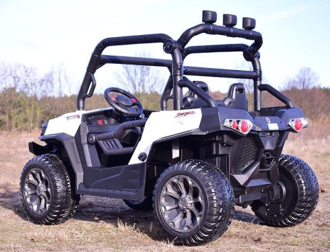 MEGA BUGGY UTV DLA 2 DZIECI, 4 SILNIKI, MIĘKKIE SIEDZENIE, MIĘKKIE KOŁA/7988-HIGH