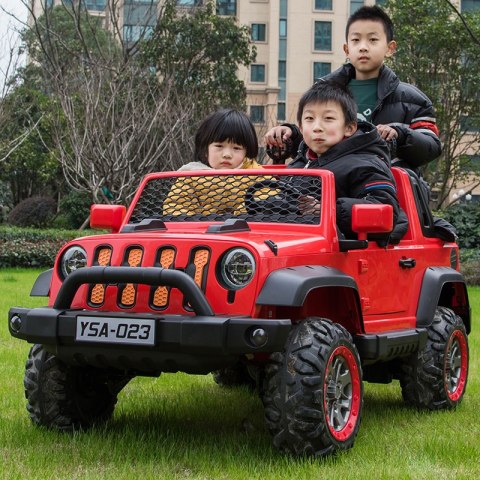 MEGA DZIP 4X4, MIĘKKIE KOŁA EVA, MIĘKKIE SIEDZENIE, PANEL, FULL OPCJA /YSA023