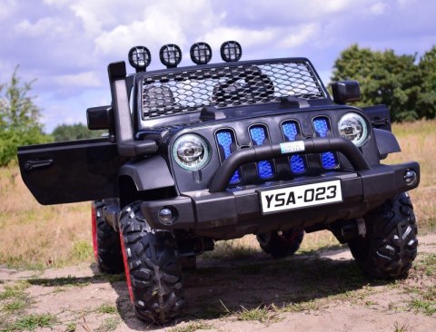 MEGA DZIP 4X4, MIĘKKIE KOŁA EVA, MIĘKKIE SIEDZENIE, PANEL, FULL OPCJA /YSA023