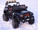 MEGA JEEP 4X4 Z REDUKTOREM NAPĘDU EXCLUSIVE, WOLNY START,MIĘKKIE KOŁA, 2x12V 10 Ah/WXE1688