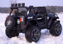 MEGA JEEP 4X4 Z REDUKTOREM NAPĘDU EXCLUSIVE, WOLNY START,MIĘKKIE KOŁA, 2x12V 10 Ah/WXE1688