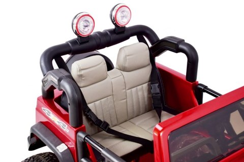 MEGA JEEP PERFECT 002 EXCLUSIVE 4x4 , WOLNY START/ MIĘKKIE KOŁA, LAKIEROWANY HP-002