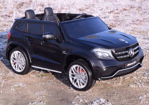 MERCEDES GLS 63, 4 SILNIKI, 2X12 V, MIĘKKIE KOŁA, MIĘKKIE SIEDZENIE, KLIMATYZACJA DLA 2 DZIECI/HL228