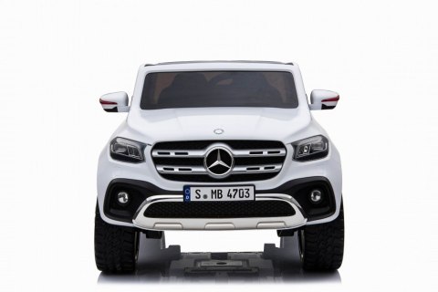 MERCEDES X LICENCJA, - 4X4 , 2x12V PANEL MP4, MIĘKKIE KOŁA EVA, MIĘKKIE SIEDZENIE, /XMX606