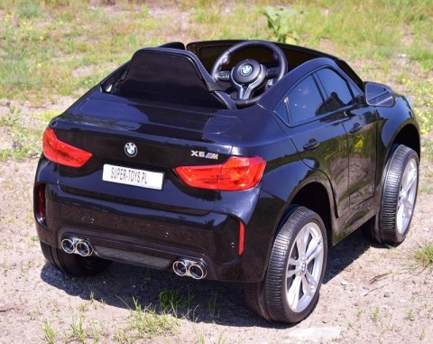 ORYGINALNE BMW X6M W NAJLEPSZEJ WERSJI, MIĘKKIE SIEDZENIE, PILOT 2.4 GHZ, LAKIER/ 2199