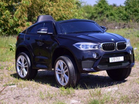 ORYGINALNE BMW X6M W NAJLEPSZEJ WERSJI, MIĘKKIE SIEDZENIE, PILOT 2.4 GHZ, LAKIER/ 2199