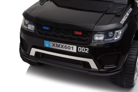 JEEP POLICJA 4X4, 2x12V Z AMORTYZATORAMI, PILOT, REDUKTOR/ XMX-601