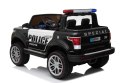 JEEP POLICJA 4X4, 2x12V Z AMORTYZATORAMI, PILOT, REDUKTOR/ XMX-601