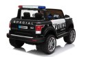 JEEP POLICJA 4X4, 2x12V Z AMORTYZATORAMI, PILOT, REDUKTOR/ XMX-601