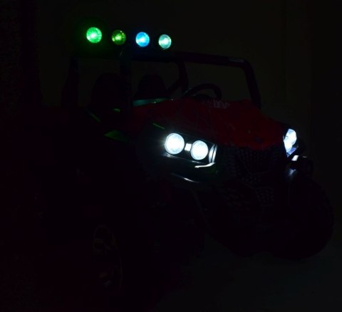 MEGA BUGGY 4X4, 2x12V SPEED NEW DLA 2 DZIECI, MĘKKIE KOŁA, MIĘKKIE SIEDZENIA/S2588