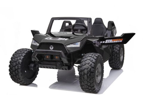 MEGA BUGGY CLASH DLA 2 DZIECI, 4 SILNIKI, 24V, MIĘKKIE PRZESUWANE SIEDZENIE, MIĘKKIE KOŁA, WALIZKA NA AKUMULATOR/SX-1928