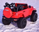 MEGA JEEP 4X4, MIĘKKIE KOŁA, MIĘKKIE SIEDZENIE, FUNKCJA BUJANIA SUPER HIT/LT828