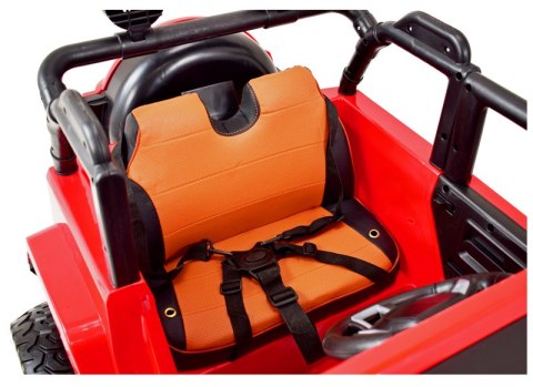 MEGA JEEP 4X4, MIĘKKIE KOŁA, MIĘKKIE SIEDZENIE, FUNKCJA BUJANIA SUPER HIT/LT828