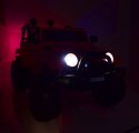 MEGA JEEP 4X4, MIĘKKIE KOŁA, MIĘKKIE SIEDZENIE, FUNKCJA BUJANIA SUPER HIT/LT828