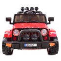MEGA JEEP FULLTIME, NAPĘD 4X4, 1X12V ,WOLNY START/ MIĘKKIE KOŁA, FUNKCJA BUJANIA EXCLUSIVE LAKIER/7588